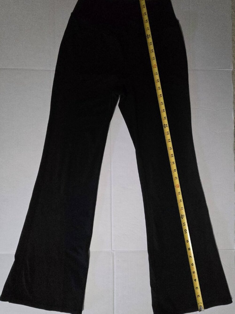 Halara Women's M Black High Waisted Crossover Flare Leggings Yoga Bootcut
